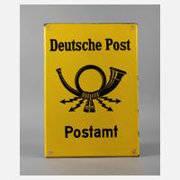 Emailleschild Deutsche Post111