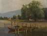 E. Schaltegger, Am Fluss