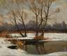 Carl Zimmermann, Winterlandschaft