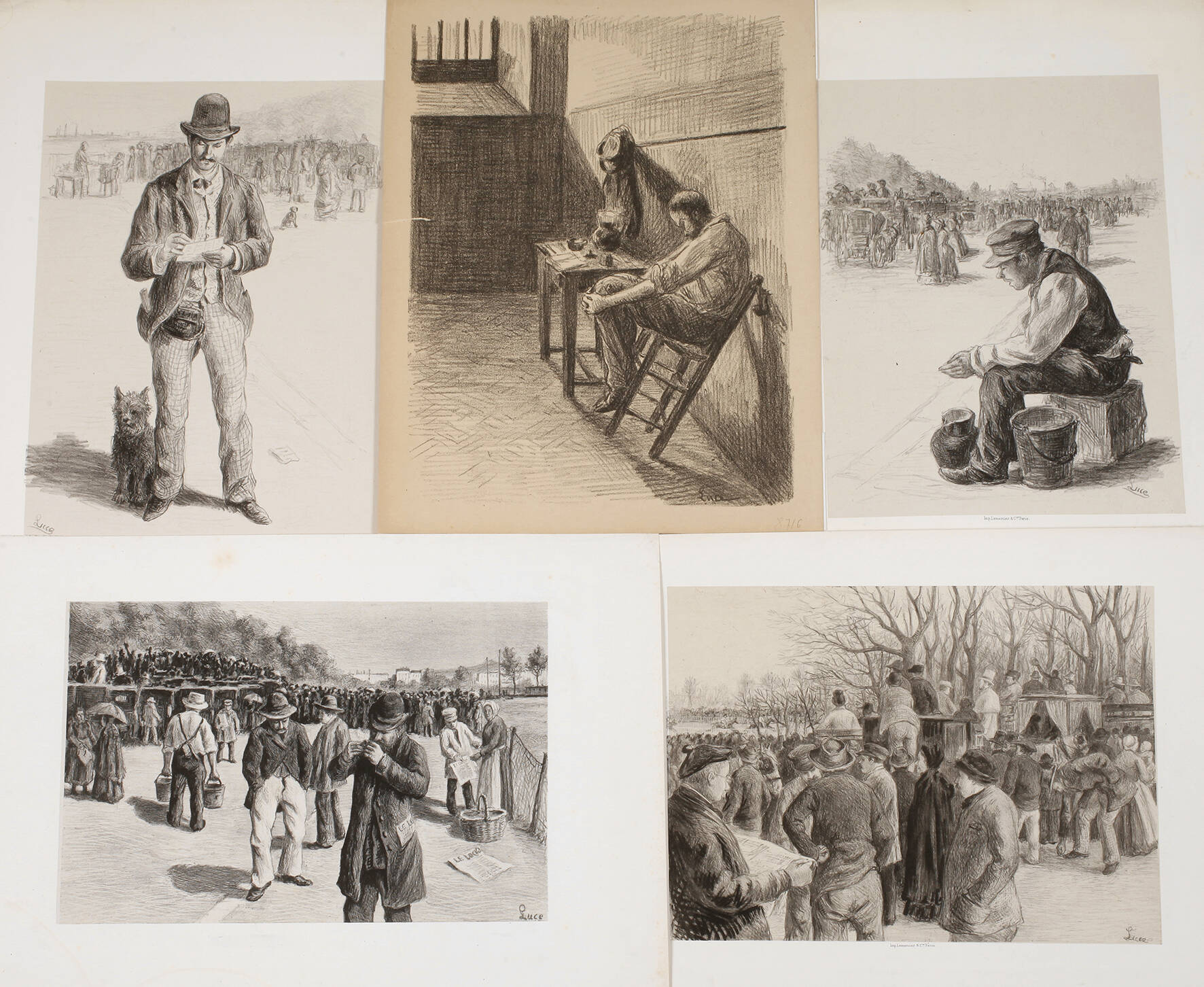 Maximilien Luce, Konvolut Lithographien