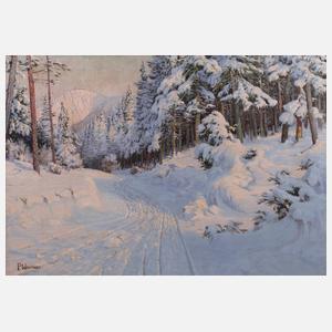 Paul Weimann, Winter im Riesengebirge