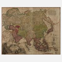 Johann Baptist Homann, Karte Asien111