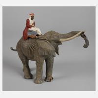 Lineol Elefant und Beduine111