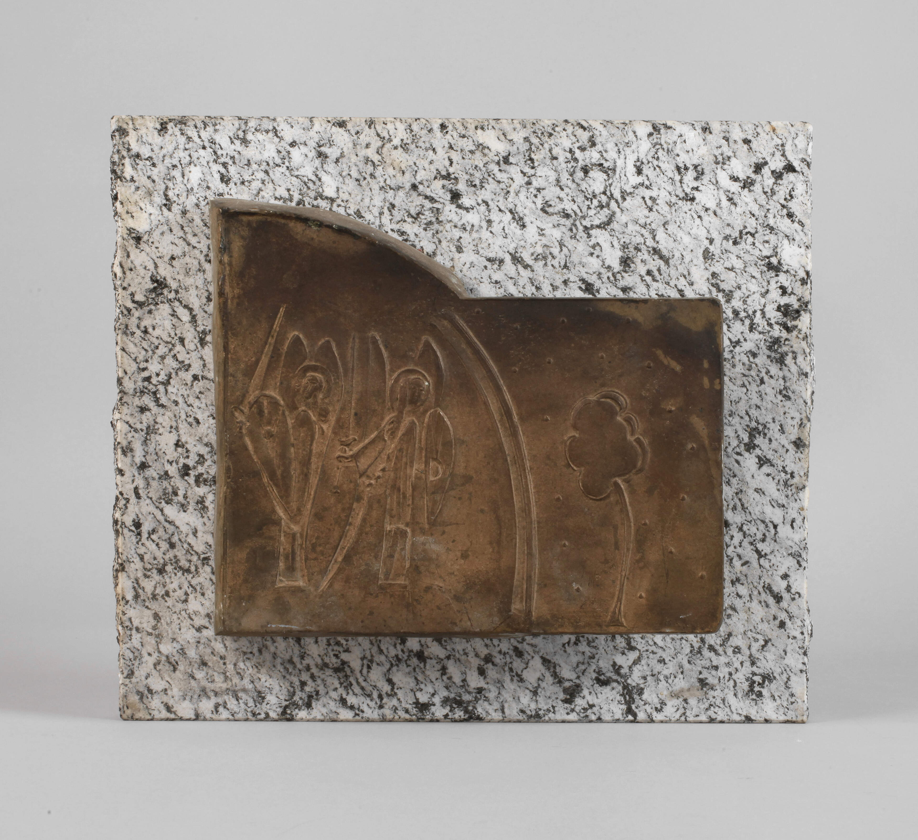 Karl Knappe, Bronzerelief