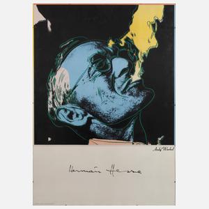 nach Andy Warhol, "Hermann Hesse"