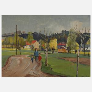 Alfred Tröger, "Frühling in Blankenhain"