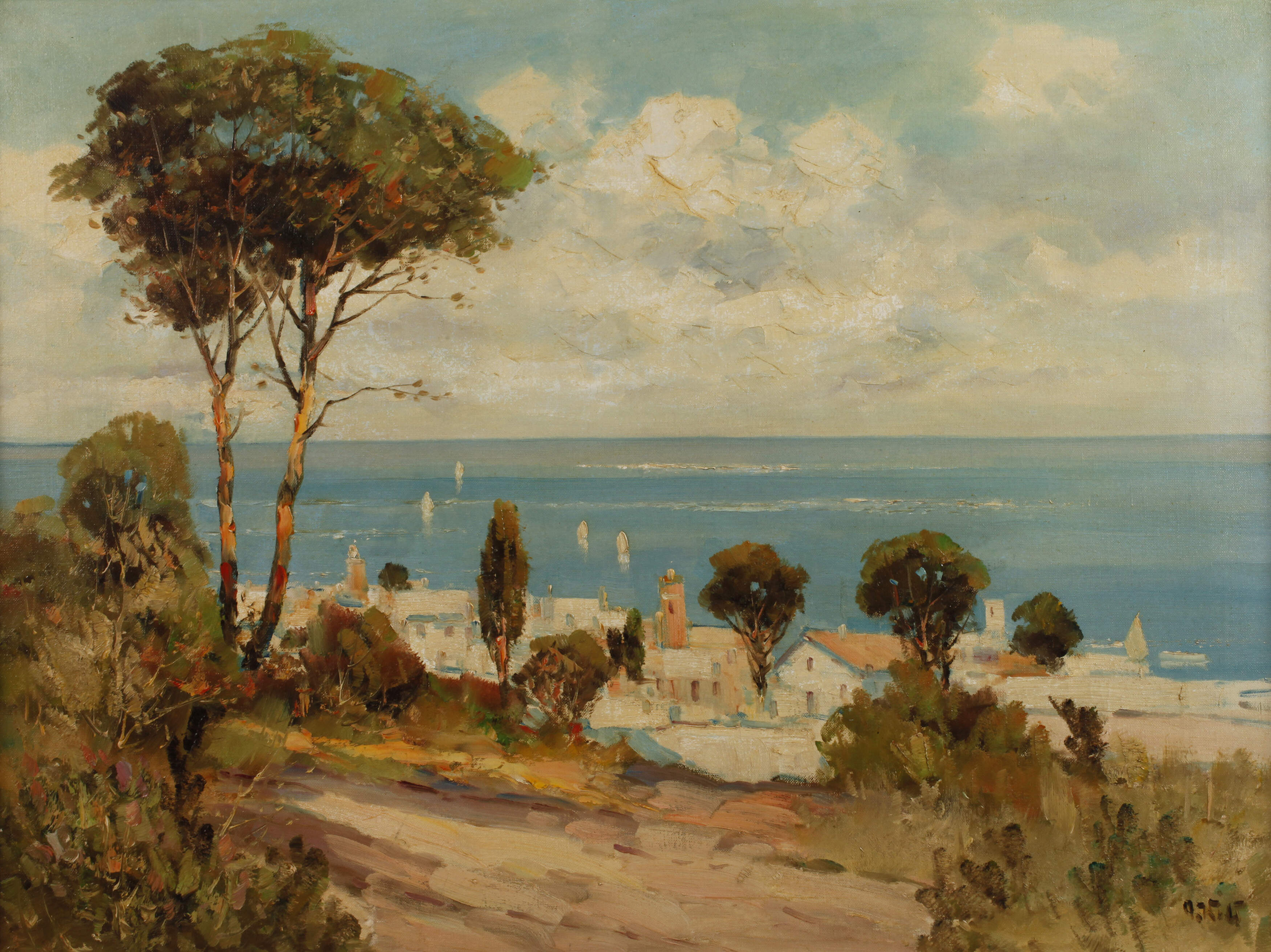 Otto Wild, Mediterrane Landschaft