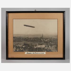 Foto Zeppelin über Plauen