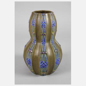 Julius Dressler Vase mit Ornamentbändern