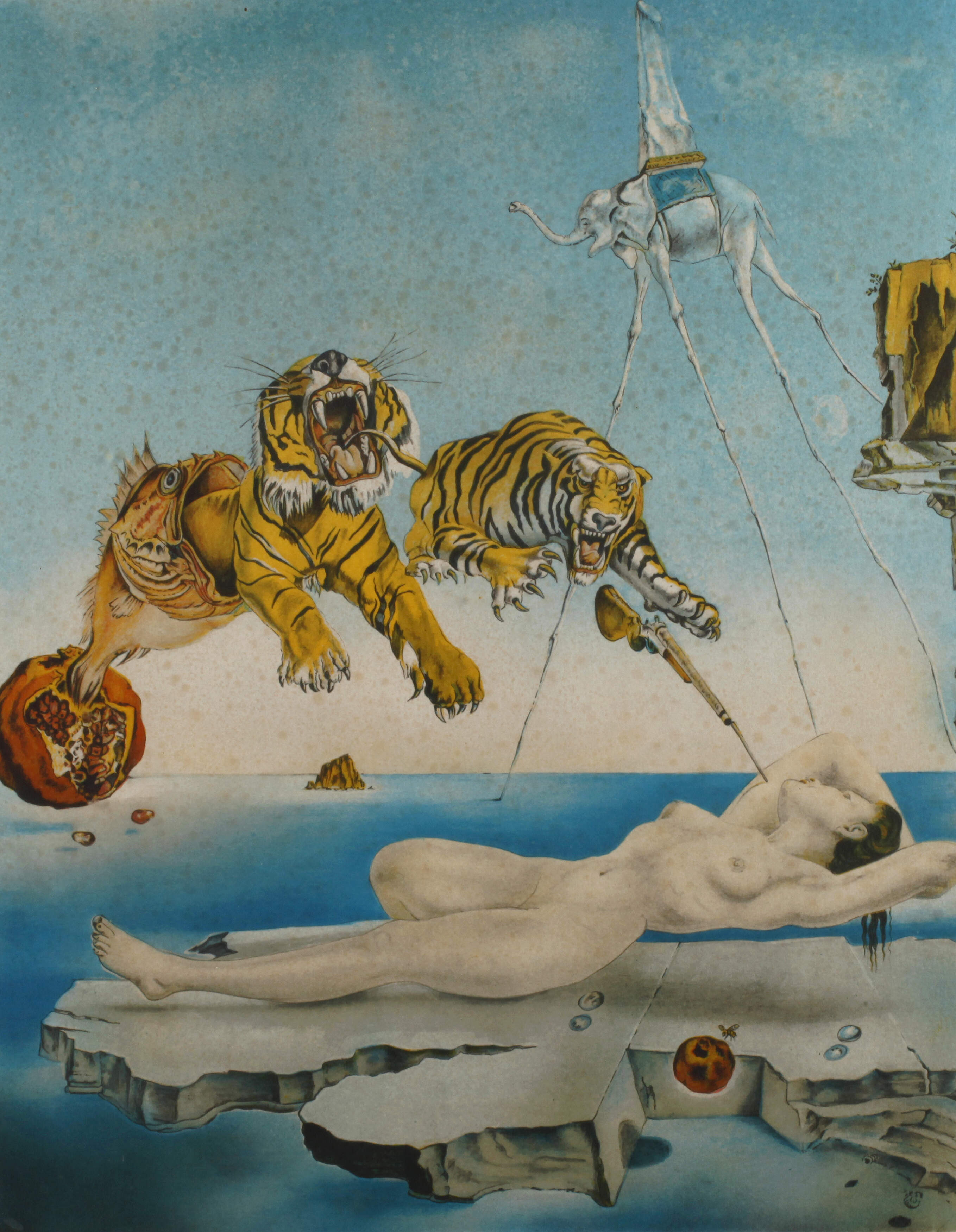 Salvador Dali, Surreale Komposition