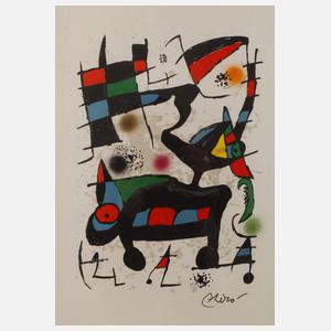 Joan Miró, Abstrakte Komposition