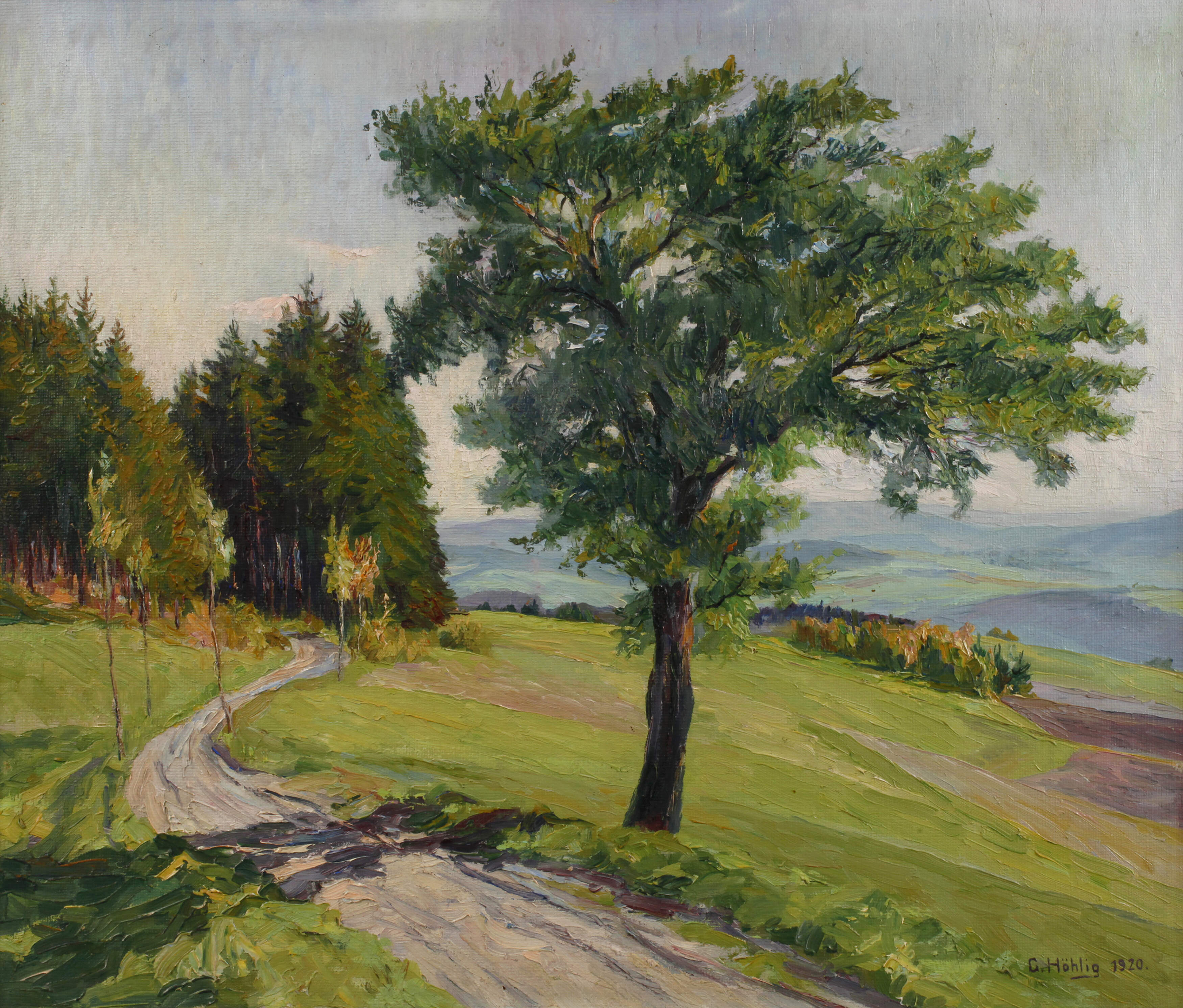 Georg Höhlig, Sommer im Erzgebirge