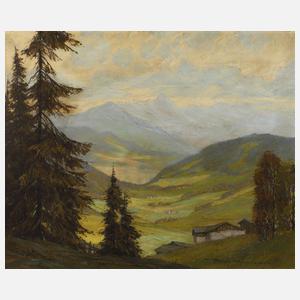 Heinz Münnich, Sommerliche Gebirgslandschaft