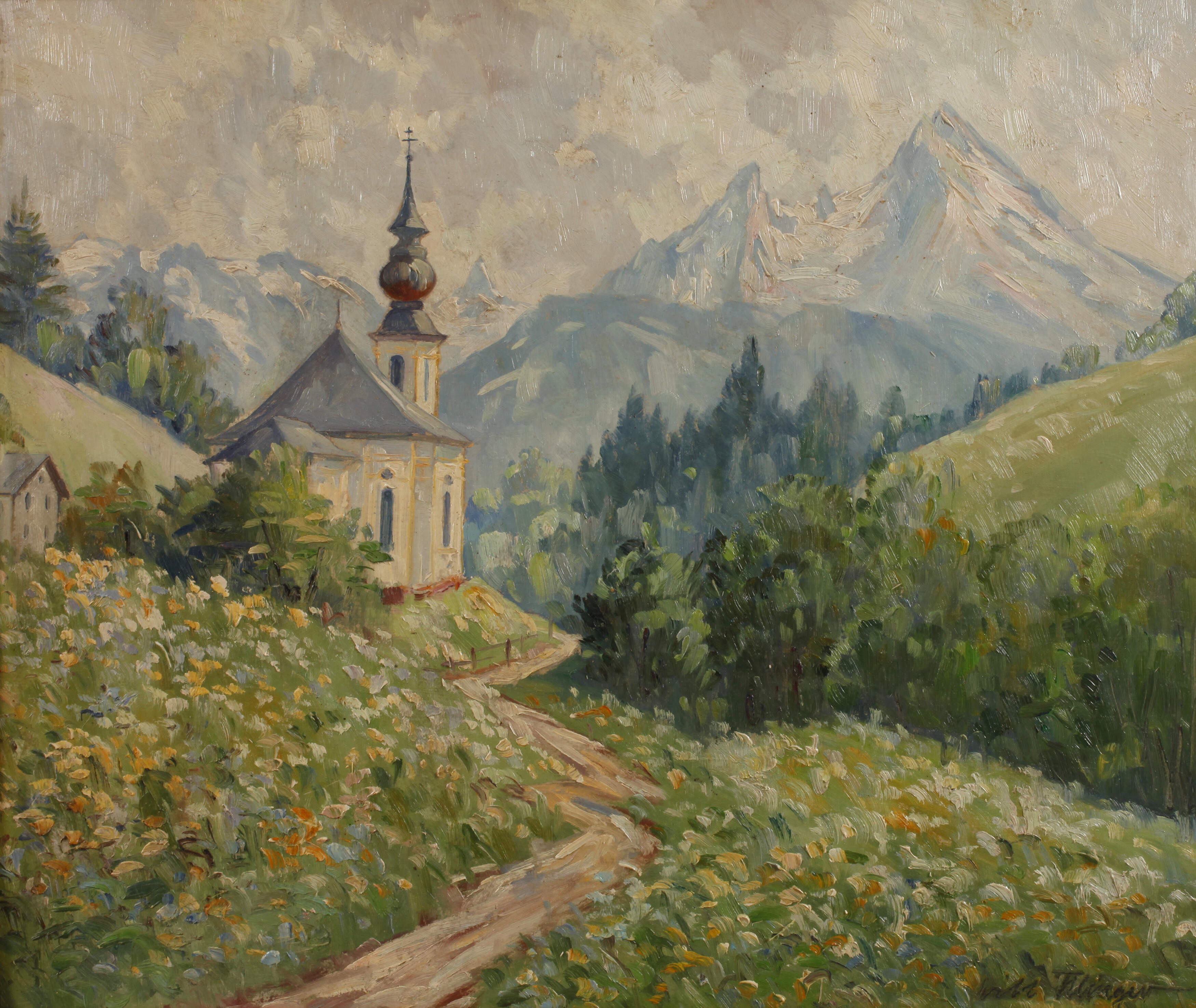 Will Klinger-Franken, Blick zum Watzmann