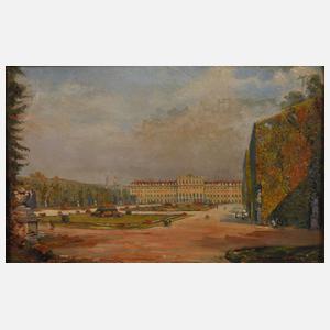 K. Reitschläger, Ansicht von Schloss Schönbrunn