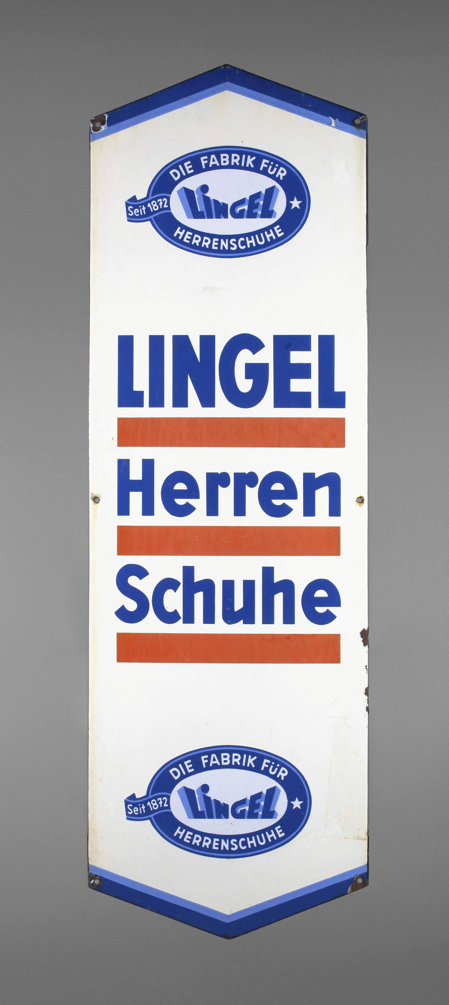 Emailleschild Lingel