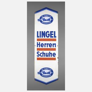 Emailleschild Lingel