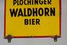 Emailleschild Plochinger