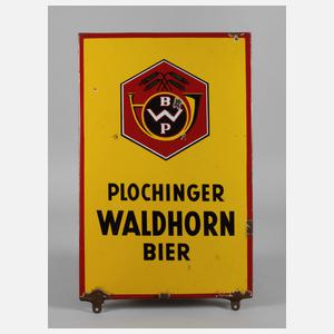 Emailleschild Plochinger