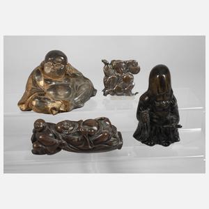 Konvolut asiatische Figuren