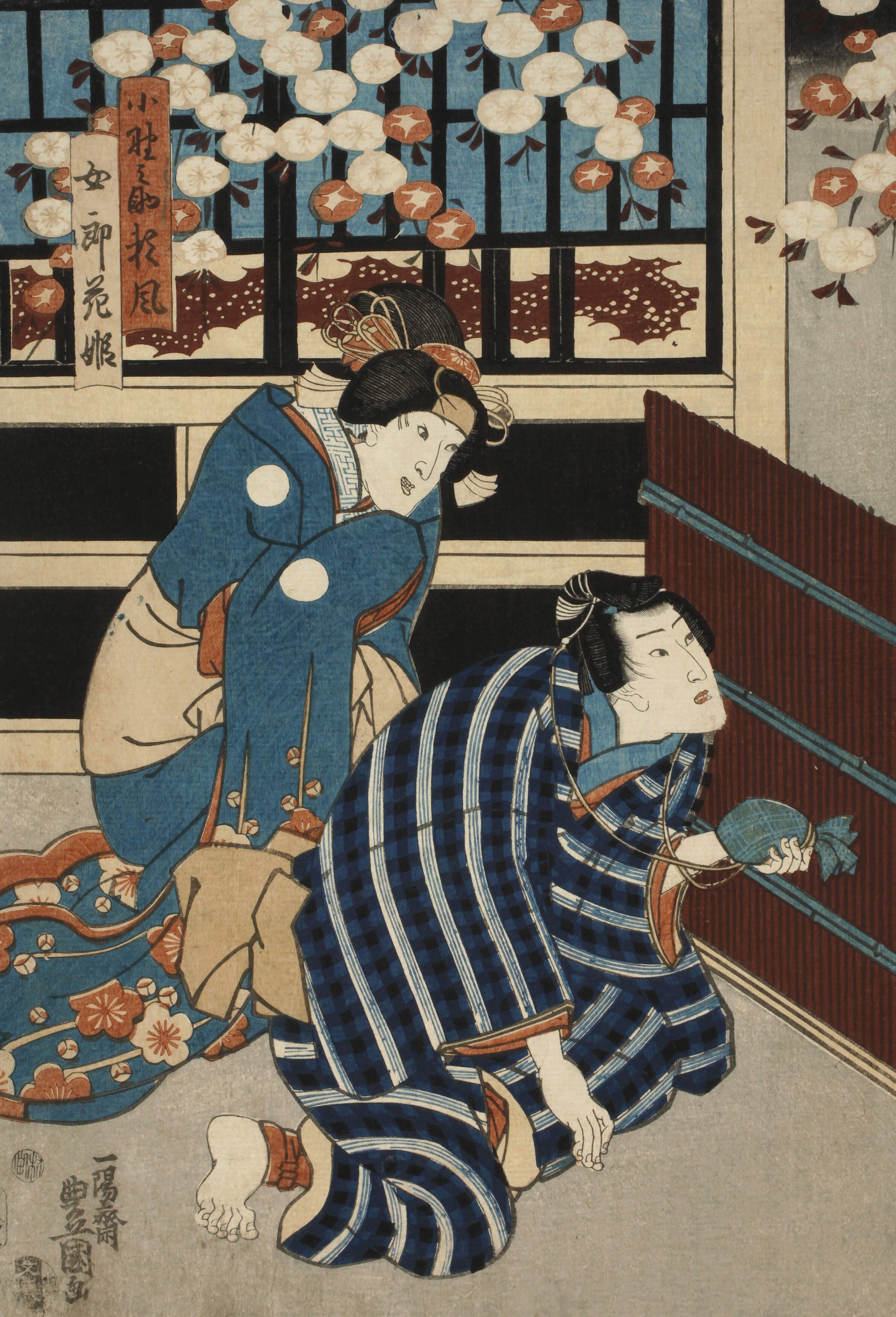 Farbholzschnitt Utagawa Kunisada (Toyokuni III.)