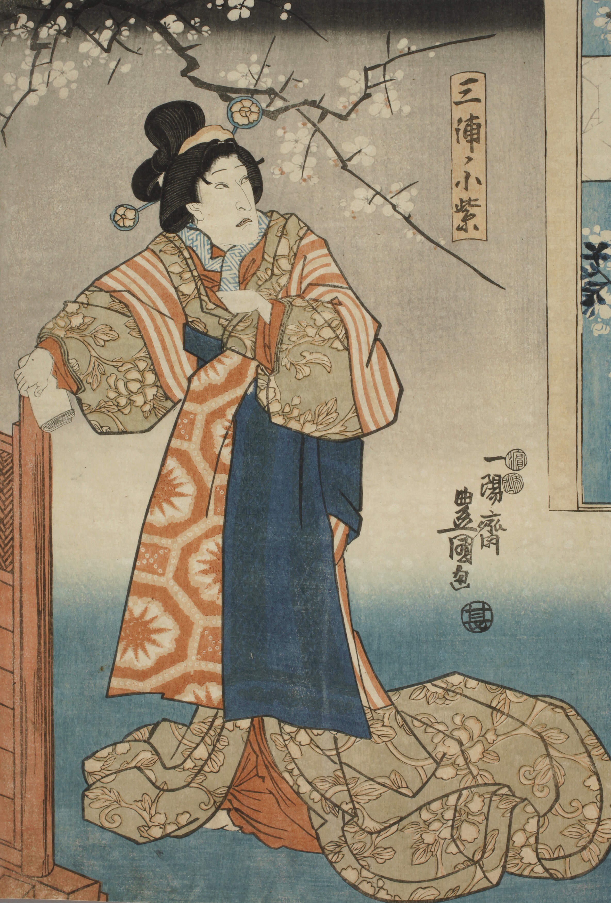 Farbholzschnitt Utagawa Kunisada (Toyokuni III.)