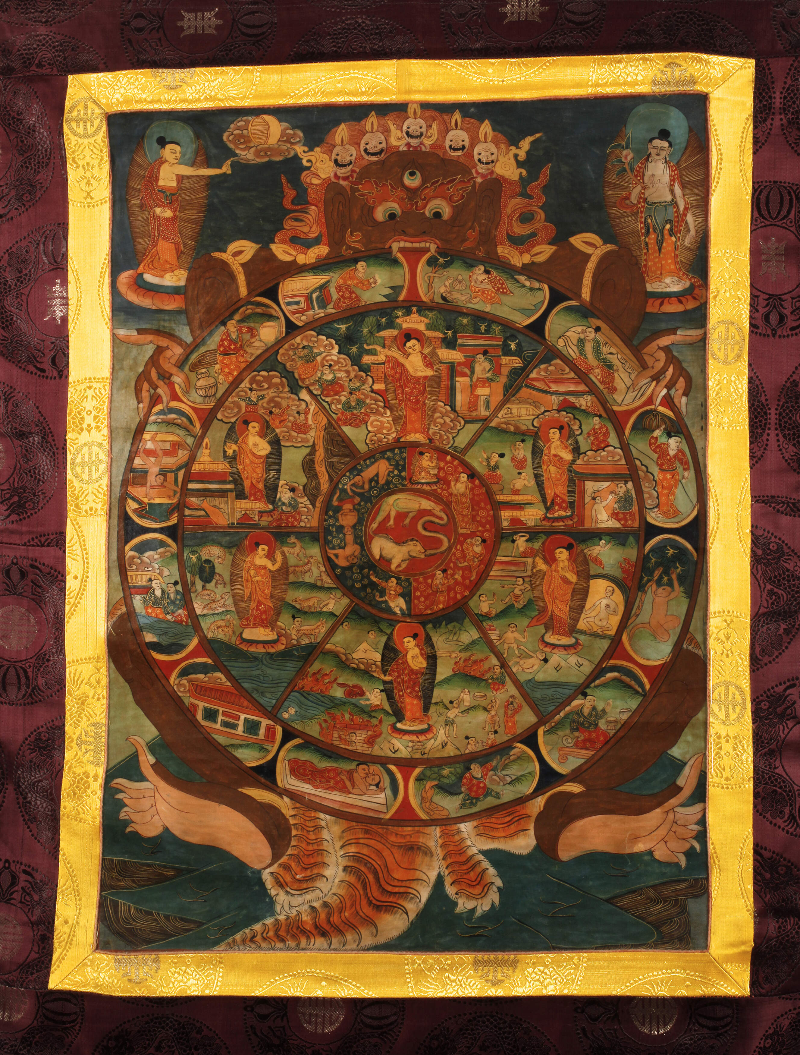 Thangka Samsara