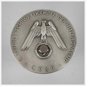 Medaille Schiwettkämpfe HJ 1939