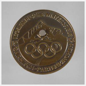 Medaille Olympische Winterspiele 1936