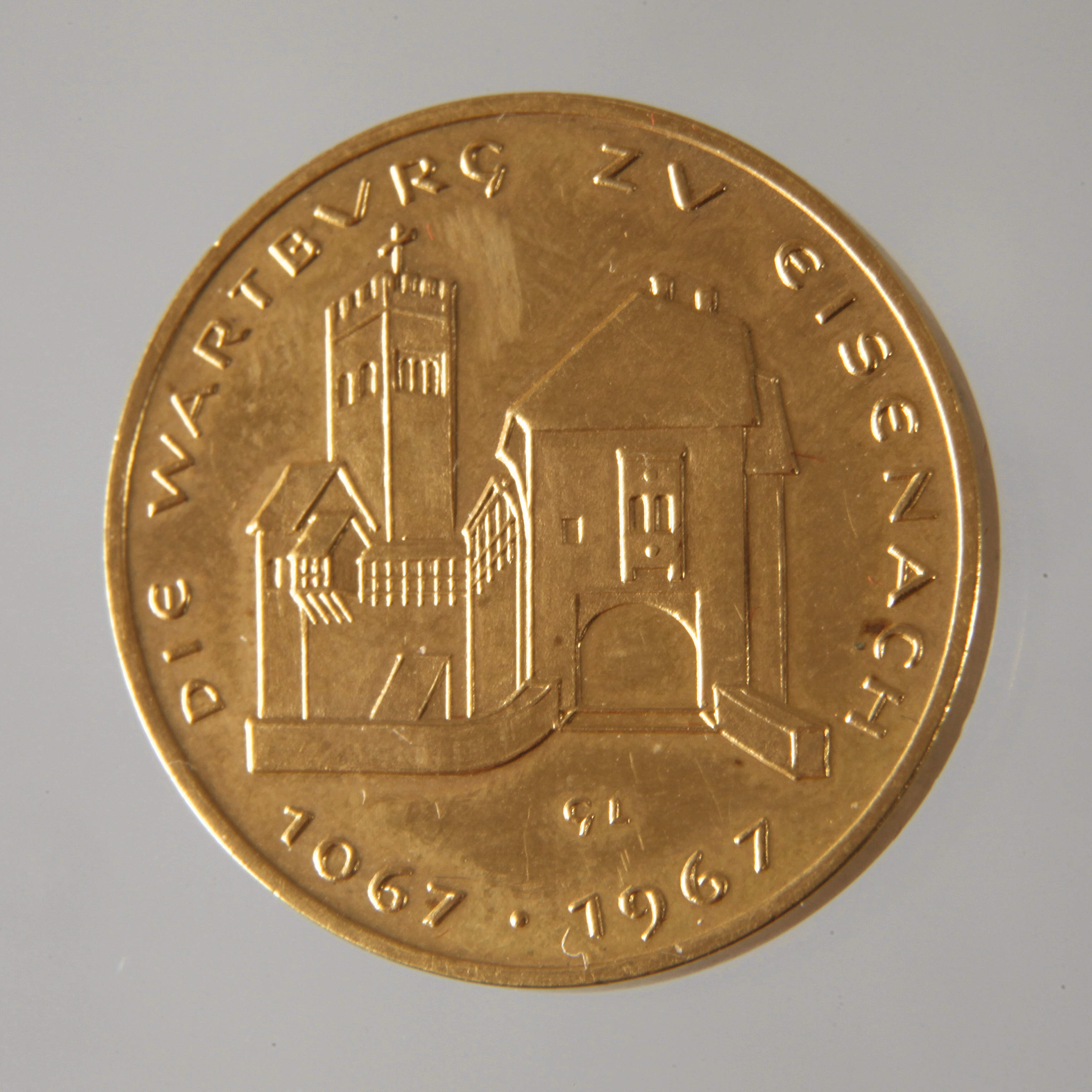 Goldmedaille Reformation DDR