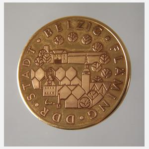 Goldmedaille Stadt Belzig Fläming, Goethe