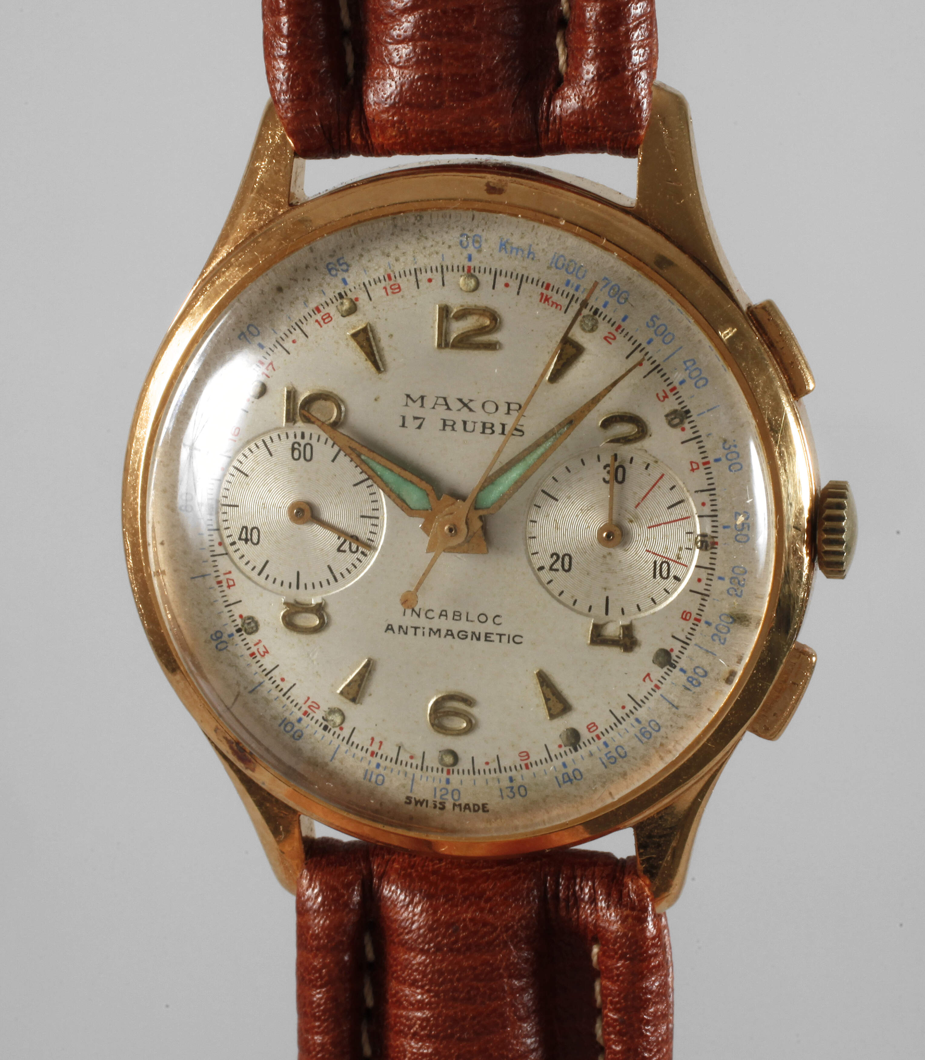 Armbanduhr Maxor mit Chronograph