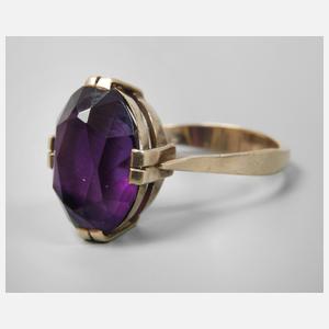 Damenring mit Amethyst