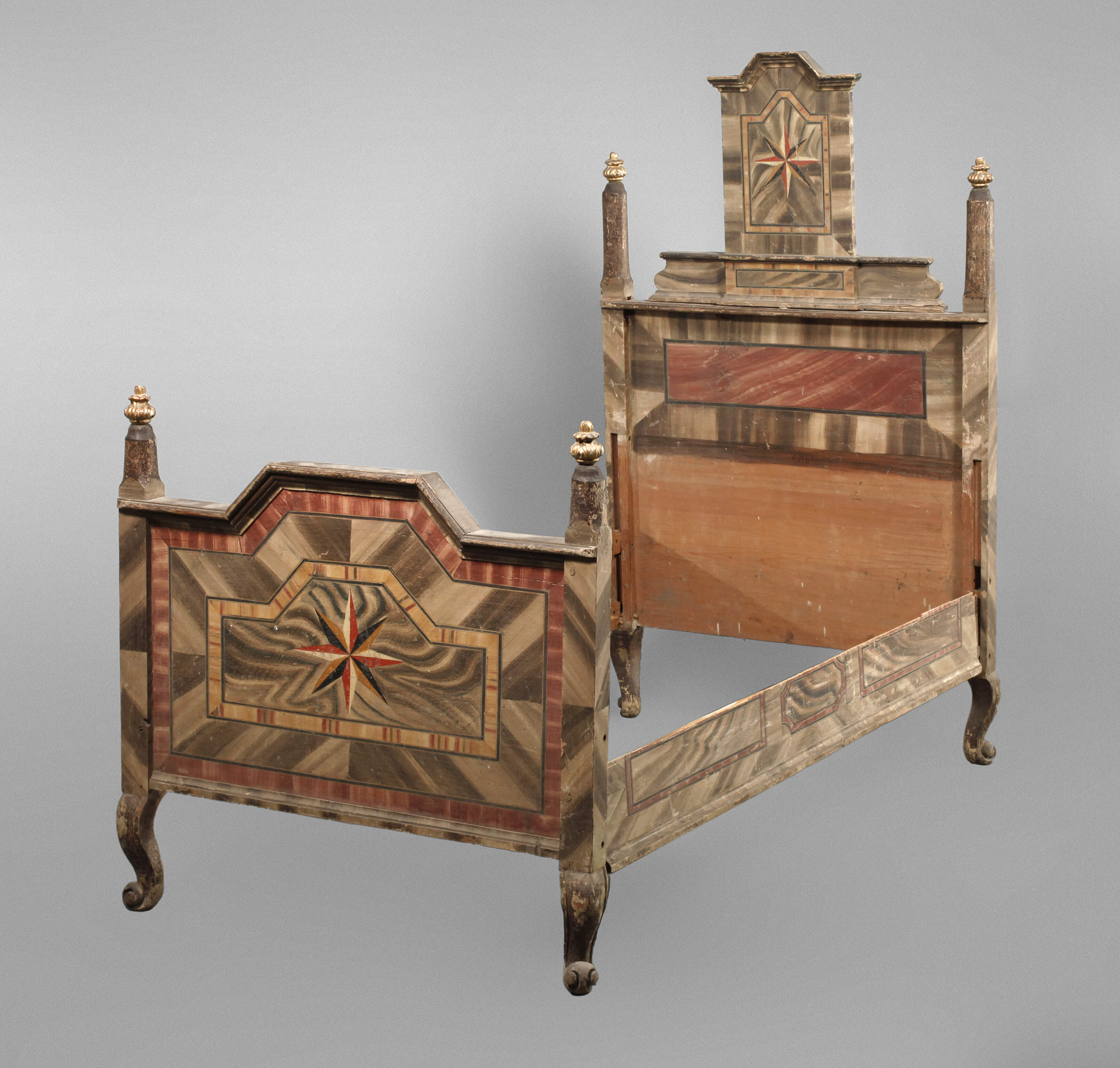 Barockes Bauernbett