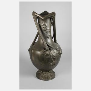 Übergroße Jugendstil-Bodenvase