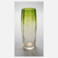 Moser Karlsbad Vase "Chromin innen"111