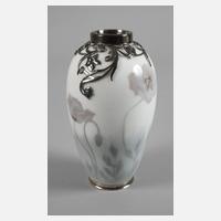 Kopenhagen Vase mit Silbermontierung111