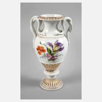 Meissen Schlangenhenkelvase "Blumenbukett"111