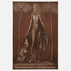 Prof. Ernst Fuchs, "Flora okuli"