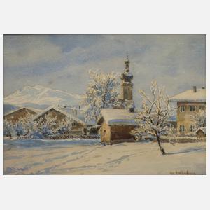 Max Märtens, Winter in Oberbayern