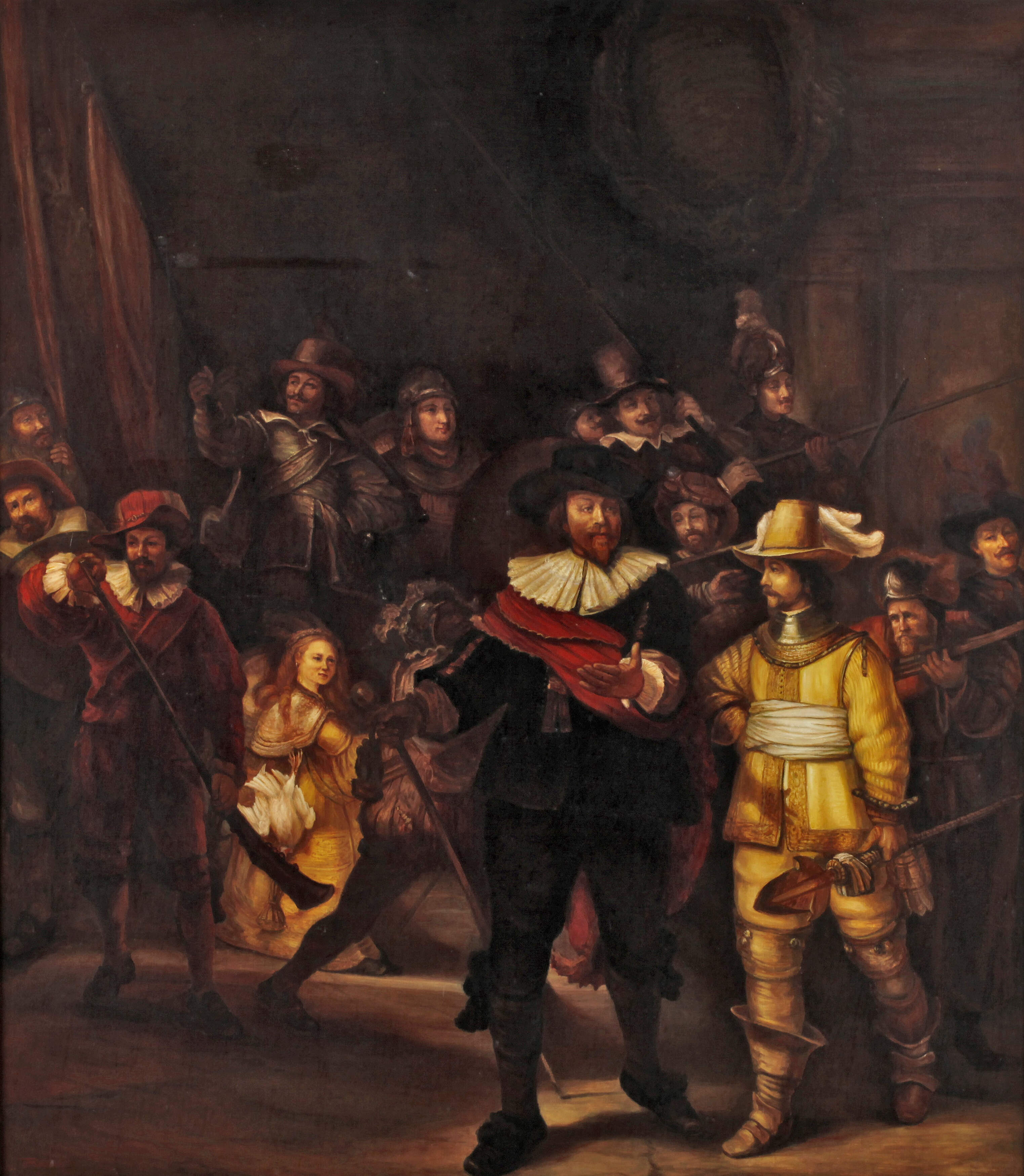 nach Rembrandt, "Die Nachtwache"