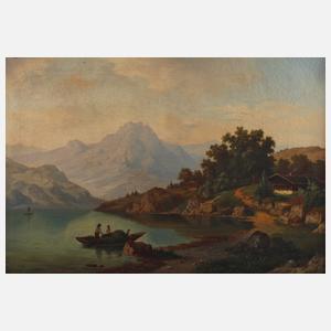 Carl Ludwig Schmitz, Abend am Bergsee