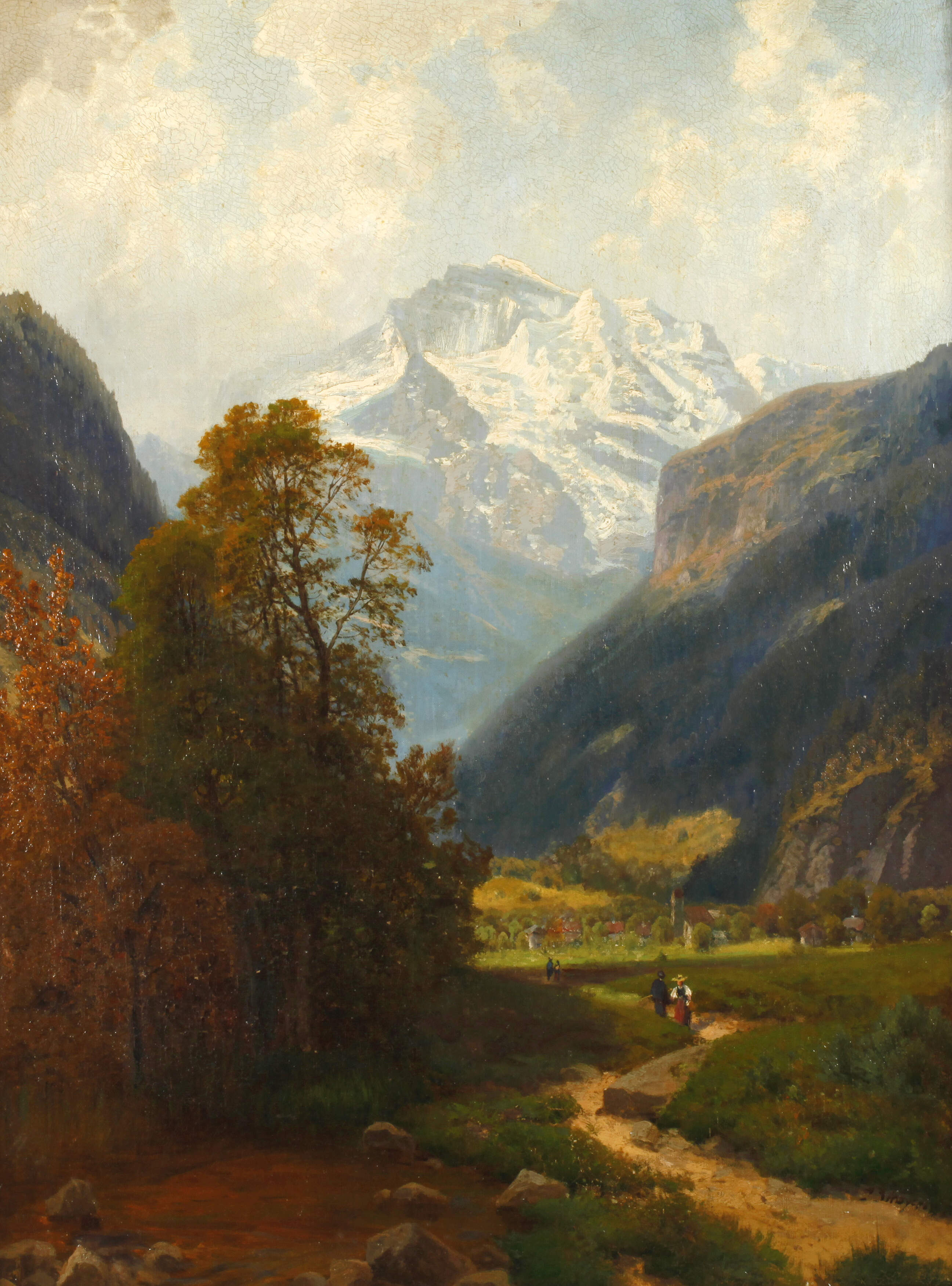 Josef Schoyerer, Spätsommer in den Alpen