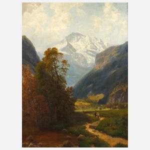 Josef Schoyerer, Spätsommer in den Alpen