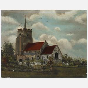 F. Woollard, Englische Dorfkirche