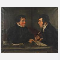 Franz Schubert & Franz Grillparzer bei der Arbeit111