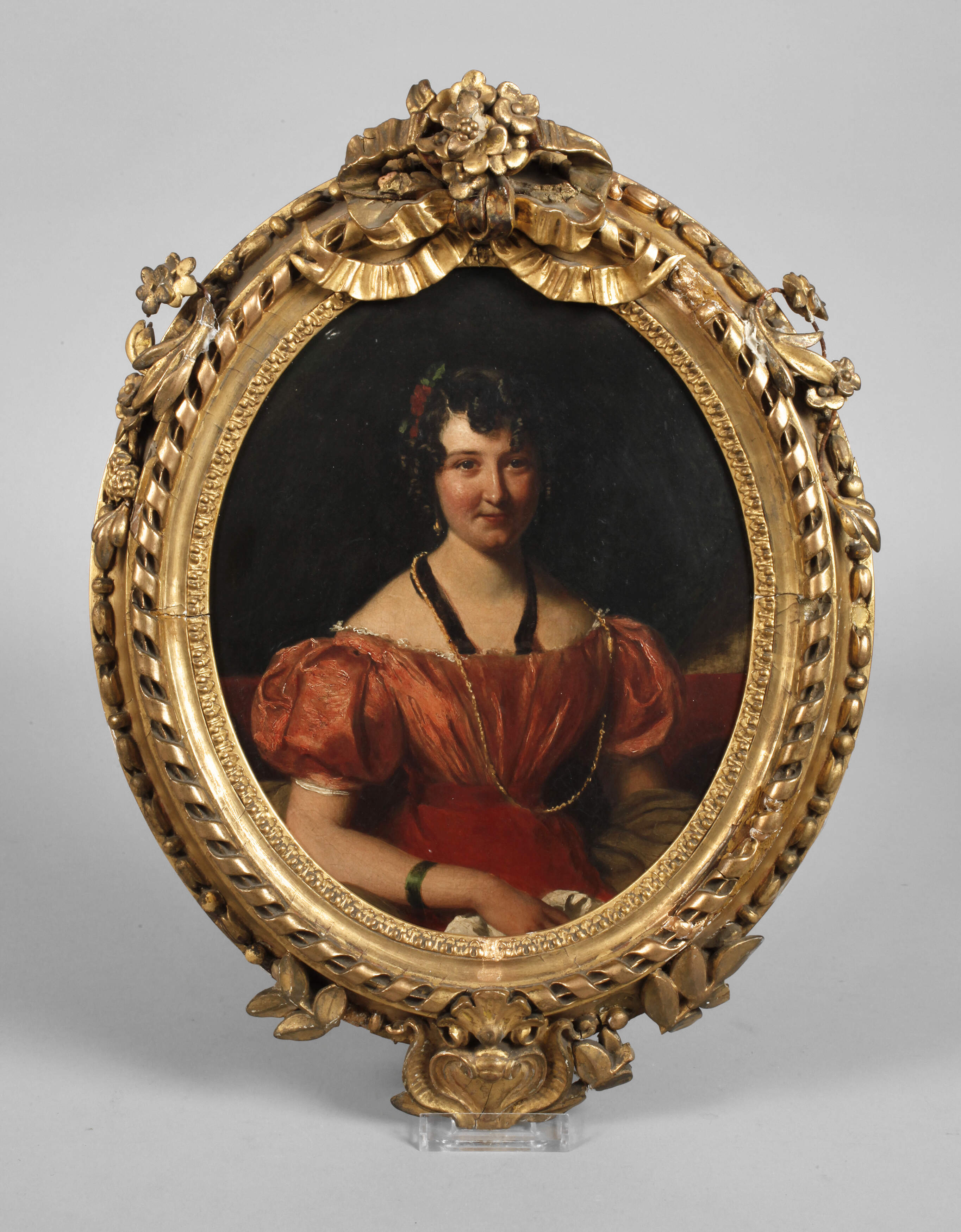 Biedermeier-Damenportrait