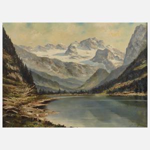 Horst Altermann, "Gosausee am Dachstein"