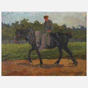 Rolf C. W. Balsam, Reitender Bauer