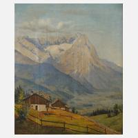 Franz Forthuber, Blick zum Wettersteingebirge111